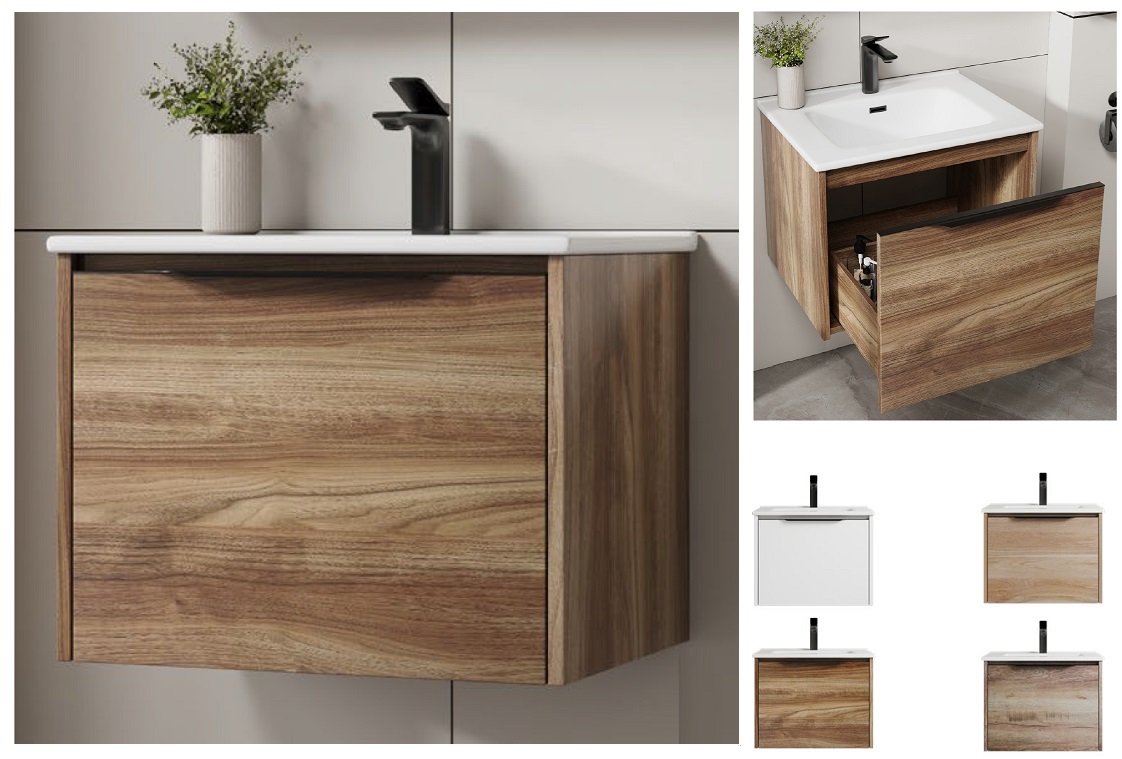600mm PVC Vanity Cabinet Set 2006204